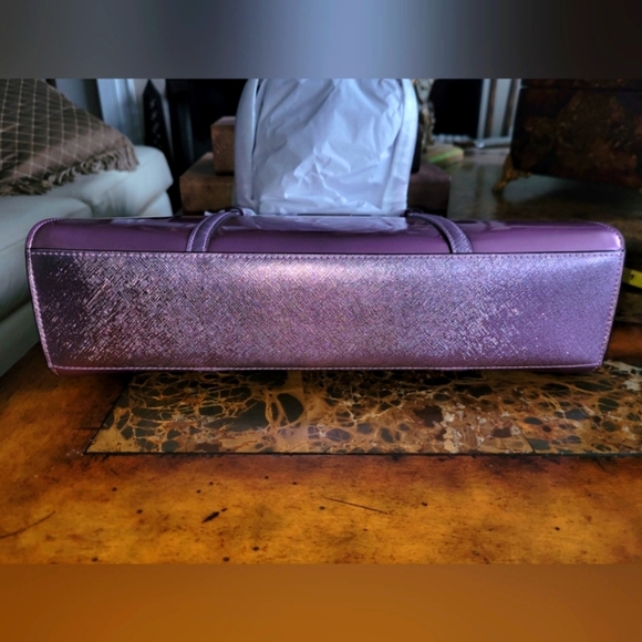 Kate Spade Purple Handbag/crossbody NWT R $329 - Picture 5 of 8